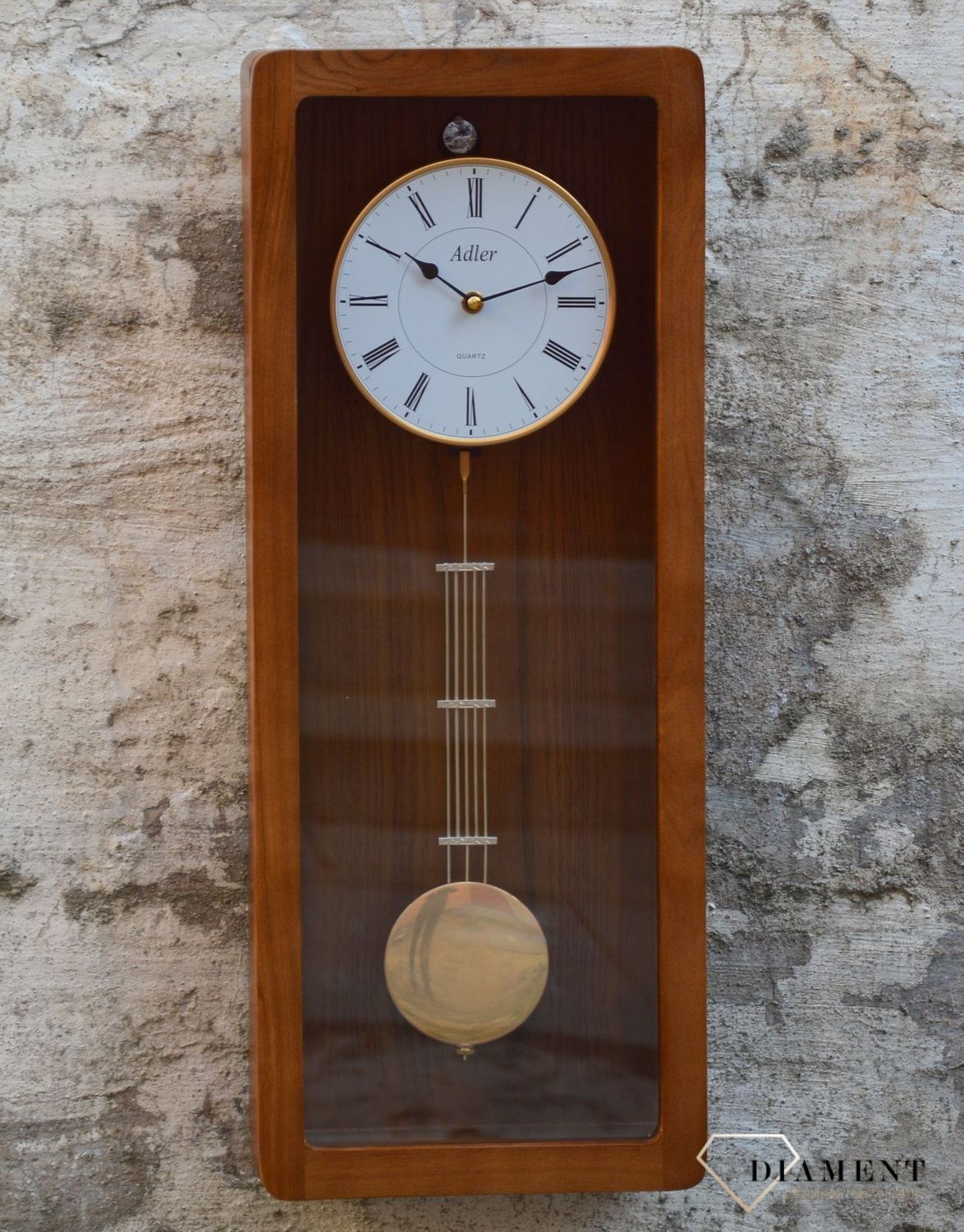 Zegar ścienny drewniany to prosty zegar do salonu ✓Zegary ścienne✓Zegary szafkowe ✓ Drewniany zegar✓  Autoryzowany sklep✓ Kurier Gratis 24h (8).JPG